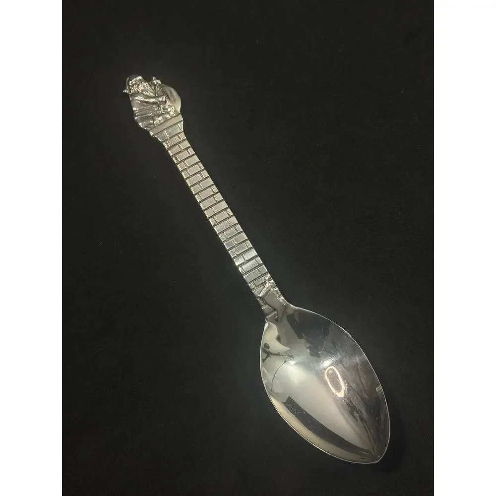 Sterling Silver Tiffany Co 925 Santa Claus Christmas Holiday Teaspoon 2006 Gift